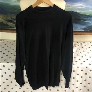 Cellini lines uomo black long sleeve shirt m